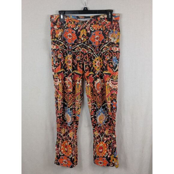 Gretchen Scott Paisley Pants Women's Size Small - Picture 1 of 13